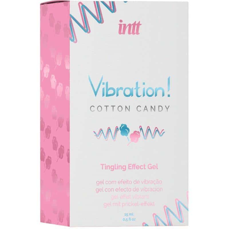 Intt - GEL VIBRADOR LÍQUIDO COM AROMA DE ALGODÃO DOCE 15 ML Intt - GEL VIBRADOR LÍQUIDO COM AROMA DE ALGODÃO DOCE 15 ML
