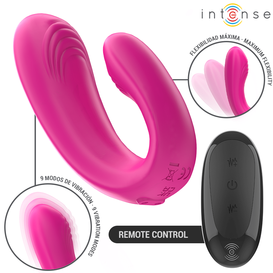 Intense Janet Remote Control U-Shaped Vibrator Intense Janet Remote Control U-Shaped Vibrator