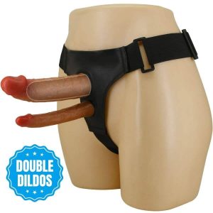 KEAVEN BRIEFS DUPLO DILDO COM FORRO ERGONÔMICO