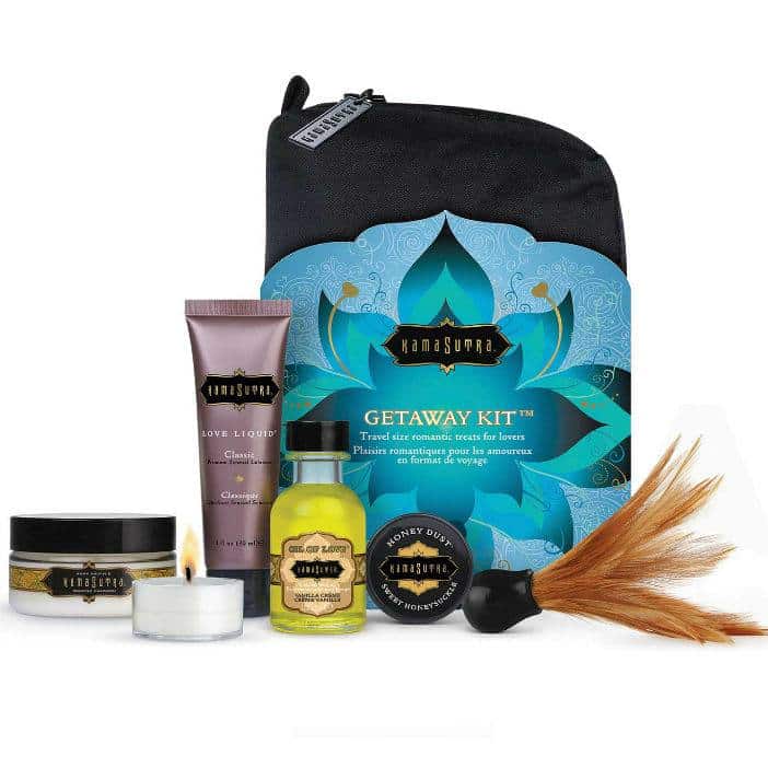 KIT Kamasutra - CONJUNTO ROMÂNTICO PORTÁTIL PARA VIAGEM