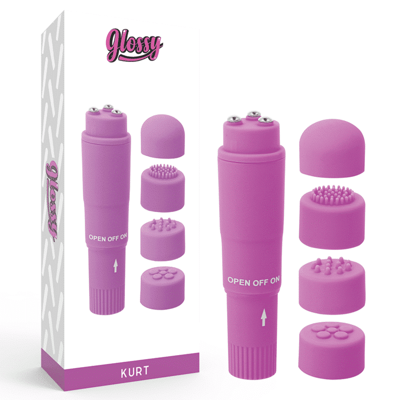 Purple KURT Pocket Vibrator Massager