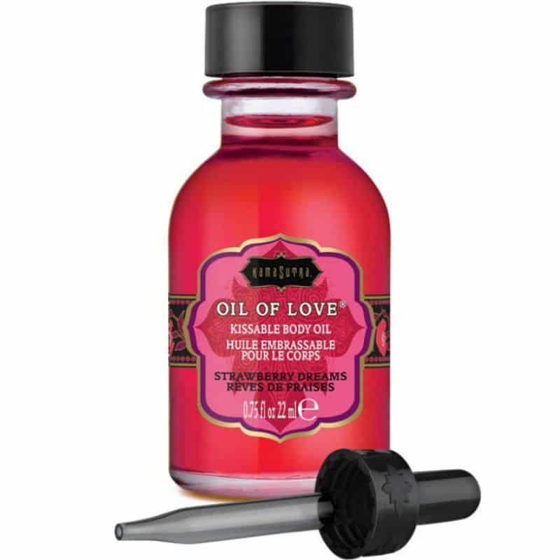 Kamasutra Óleo Comestível de Morangos 22ml