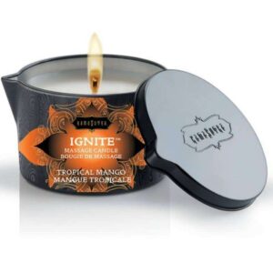 Kamasutra - TROPICAL HANDLE MASSAGE CANDLE 170 GR