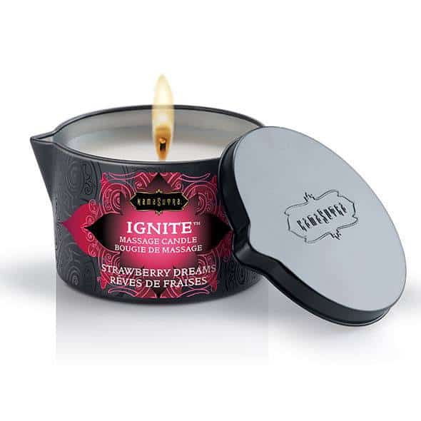 Kamasutra Vela Massage Morangos 170g