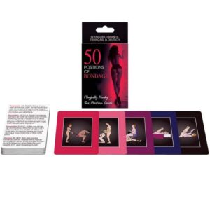 Kheper Games Bondage Card Game with 50 Positions
