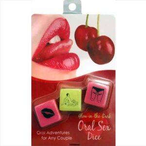 Kheper Games Oral Sex Dice Game with Glow Feature