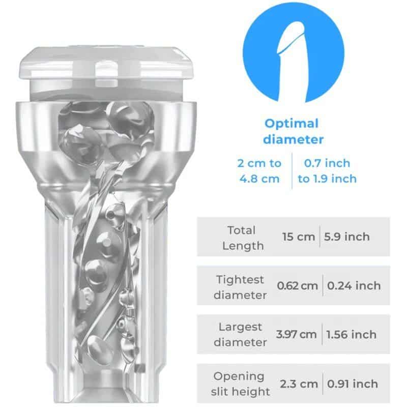 Kiiroo Transparent Pocket Masturbator