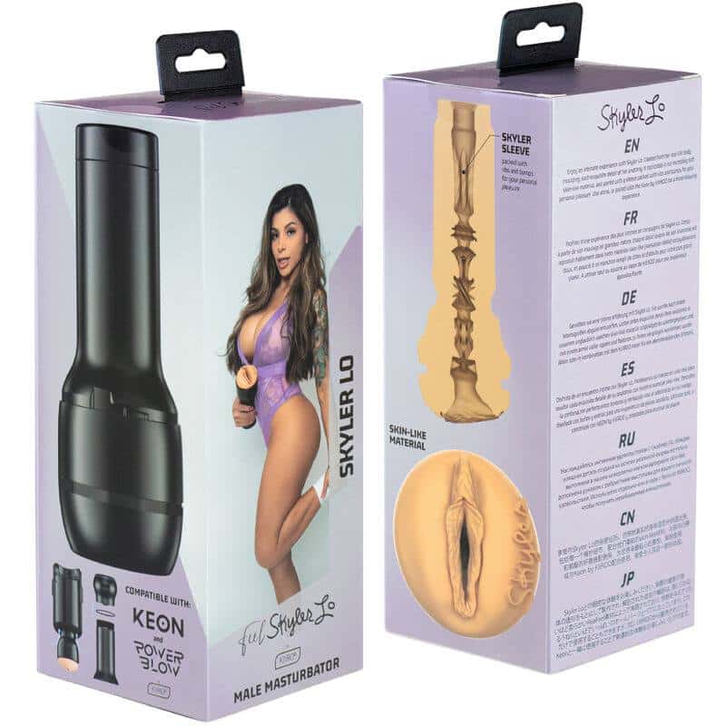 Kiiroo Feel Skyler Lo Estroker Compatível Powerblow