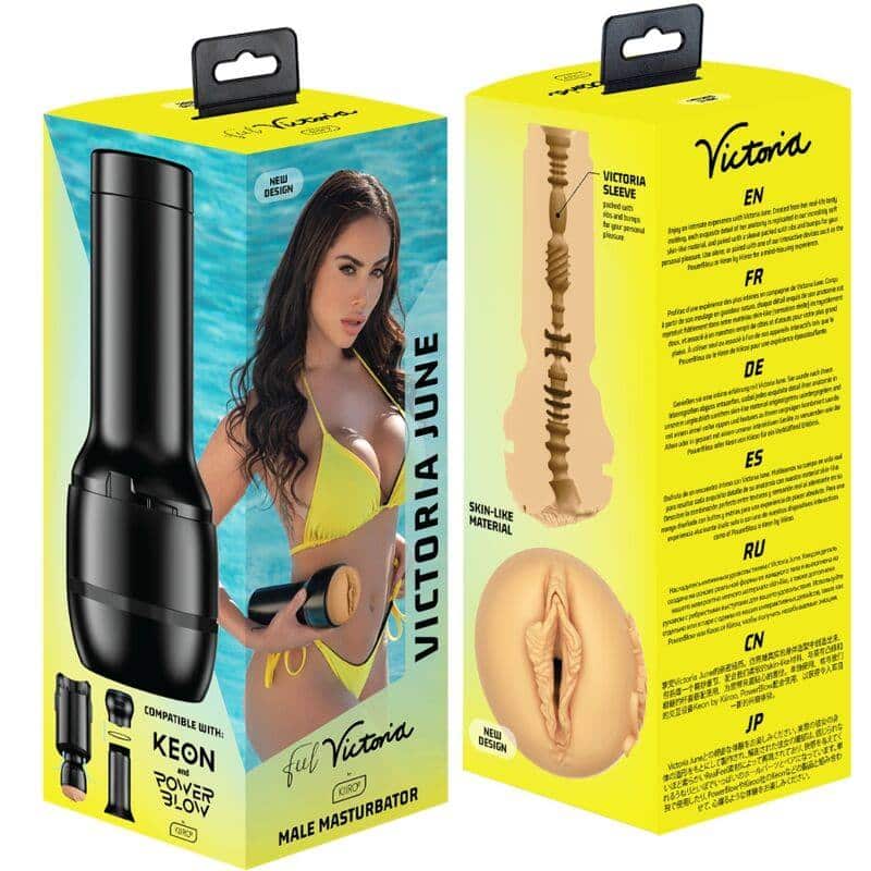 Kiiroo Victoria June Stroker for Men