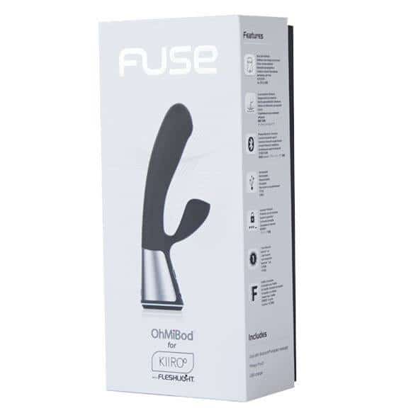 Kiiroo OHMIBOD Fuse Black Dual Stimulator Kiiroo OHMIBOD Fuse Black Dual Stimulator