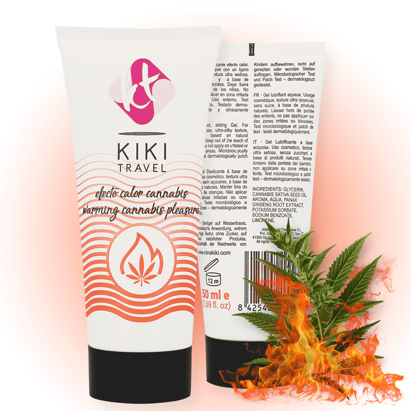 Kikí Travel - 50 ML CANNABIS LUBRICANT WITH WARMING EFFECT Kikí Travel - 50 ML CANNABIS LUBRICANT WITH WARMING EFFECT