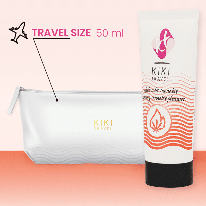 Kikí Travel - 50 ML CANNABIS LUBRICANT WITH WARMING EFFECT Kikí Travel - 50 ML CANNABIS LUBRICANT WITH WARMING EFFECT