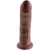 King Cock - DILDO 20.3 CM EM Tom DE MARROM