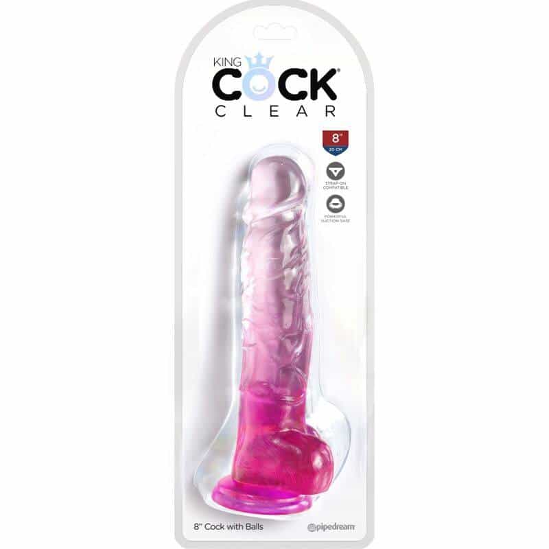 King Cock - Pênis Realista 16.5cm Rosa King Cock - Pênis Realista 16.5cm Rosa