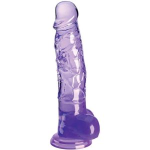 King Cock Clear Penis Toy with Balls