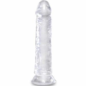 King Cock Transparent 19.7cm Realistic Dildo