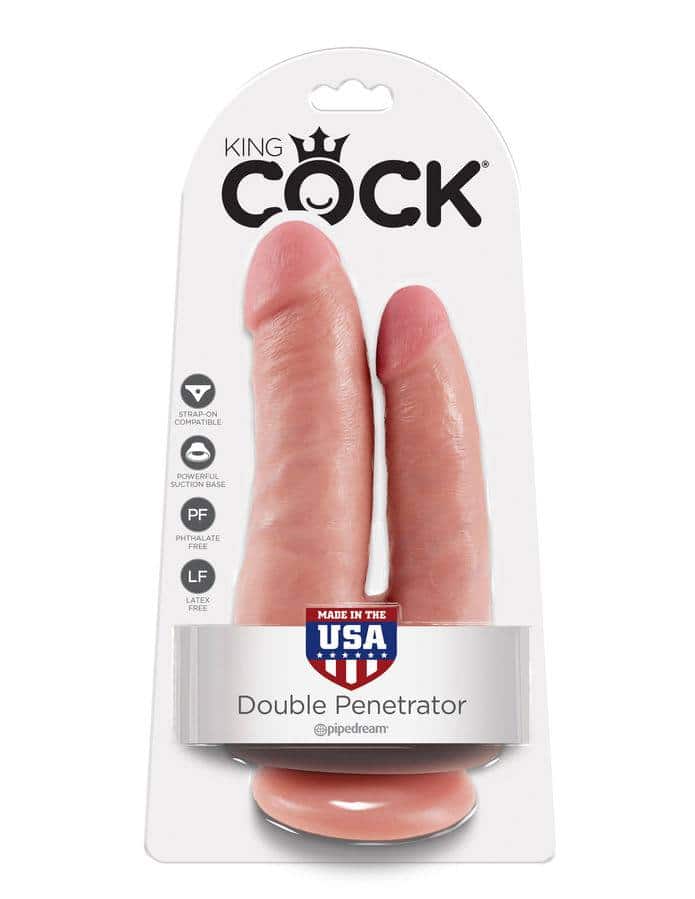 King Cock Double Penetrator Flesh Toy King Cock Double Penetrator Flesh Toy
