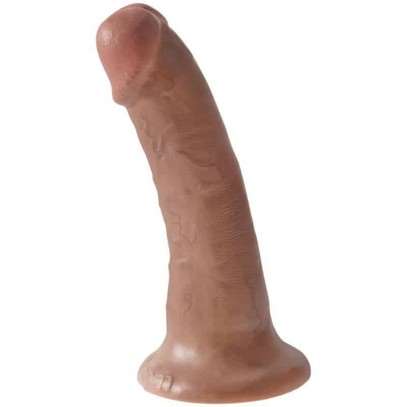 King Cock - 15cm Caramel Realistic Dildo