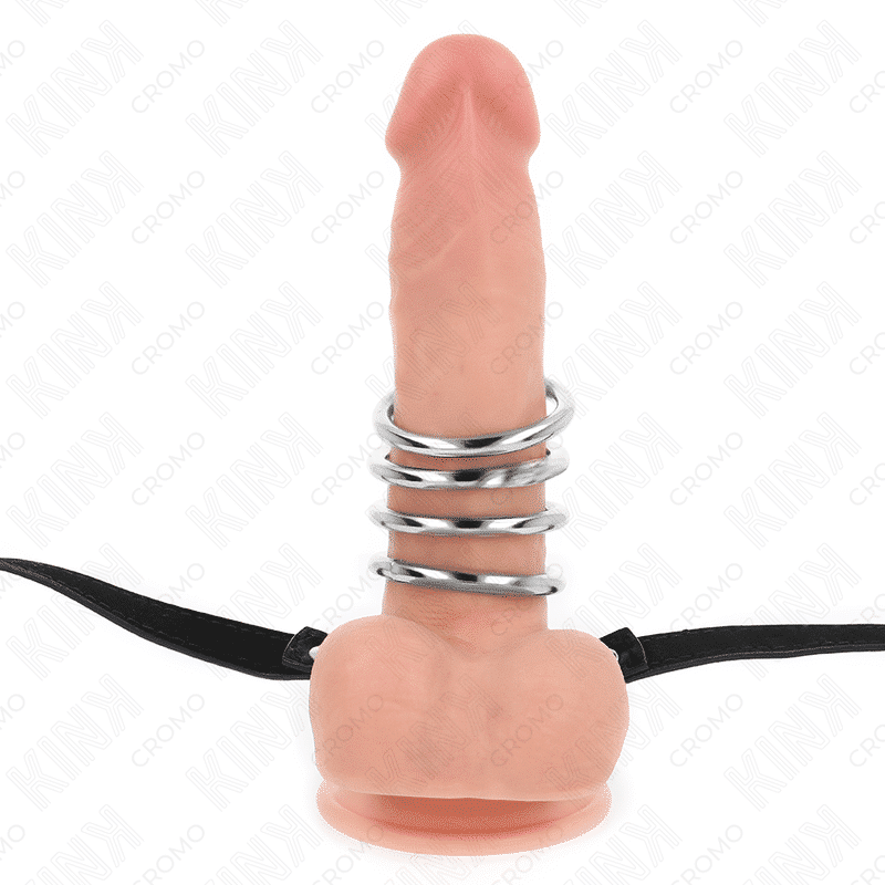 Kink Anéis Penianos Metálicos 3,8-5cm com Cinto Kink Anéis Penianos Metálicos 3,8-5cm com Cinto