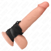 Kink Penis Ring with Adjustable Leather Strap