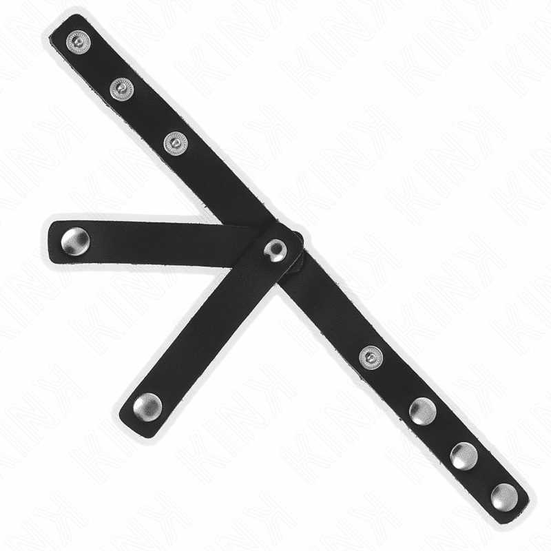 Kink Adjustable Leather Cock Ring Kink Adjustable Leather Cock Ring