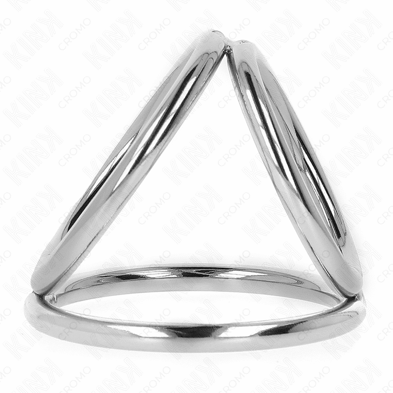 Kink Triple Metal Cock Ring 3.2-4.5cm Kink Triple Metal Cock Ring 3.2-4.5cm