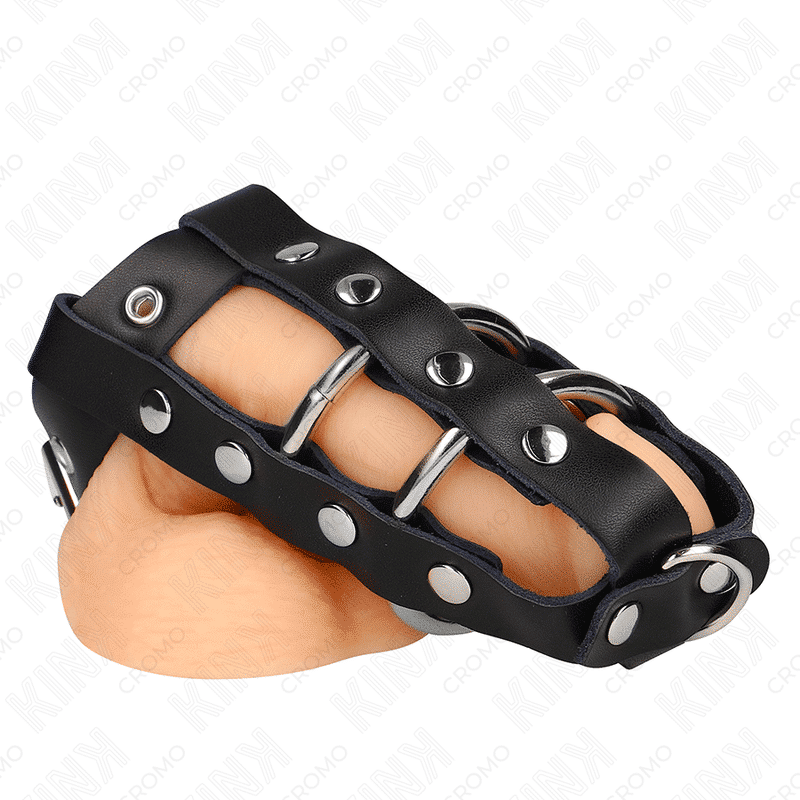 Kink Adjustable Cock Ring Cage Lock System Kink Adjustable Cock Ring Cage Lock System