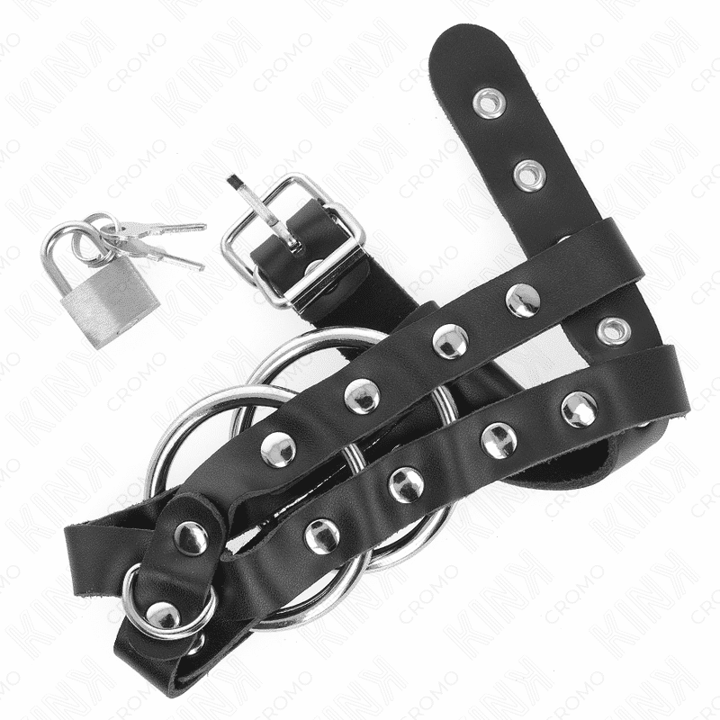 Kink Adjustable Cock Ring Cage Lock System Kink Adjustable Cock Ring Cage Lock System
