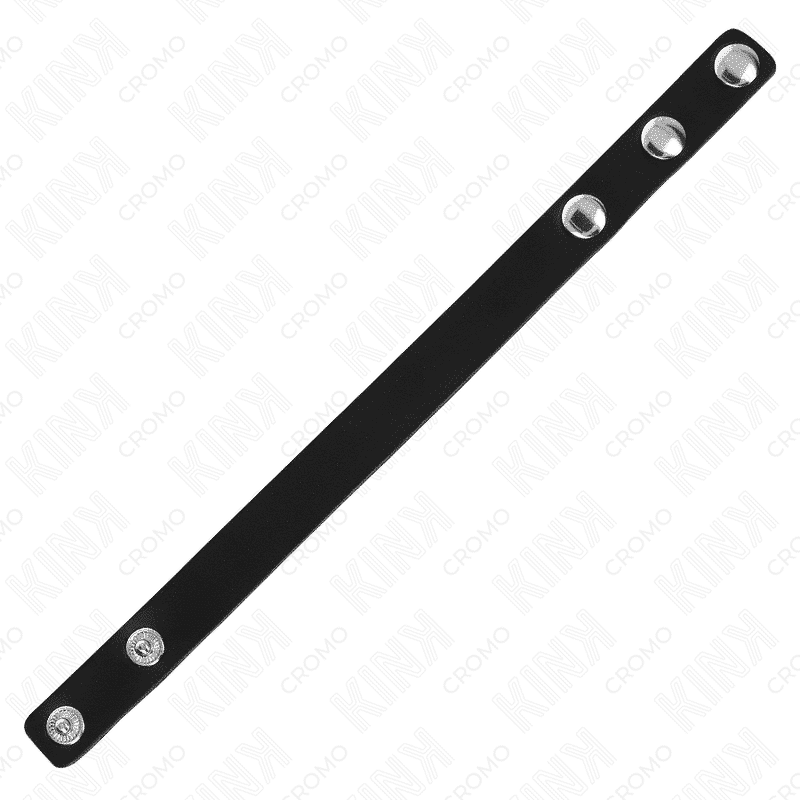 Kink Pressure Lock Leather Cock Ring 1.5cm Wide Kink Pressure Lock Leather Cock Ring 1.5cm Wide
