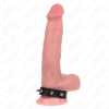 Kink Leather Penis Ring with Spike Texture