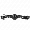 Kink - Bola Gag 4cm com Rebite e Snap Lock