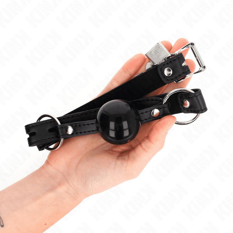 Kink TPE Ball Gag 4cm with Locking System Kink TPE Ball Gag 4cm with Locking System