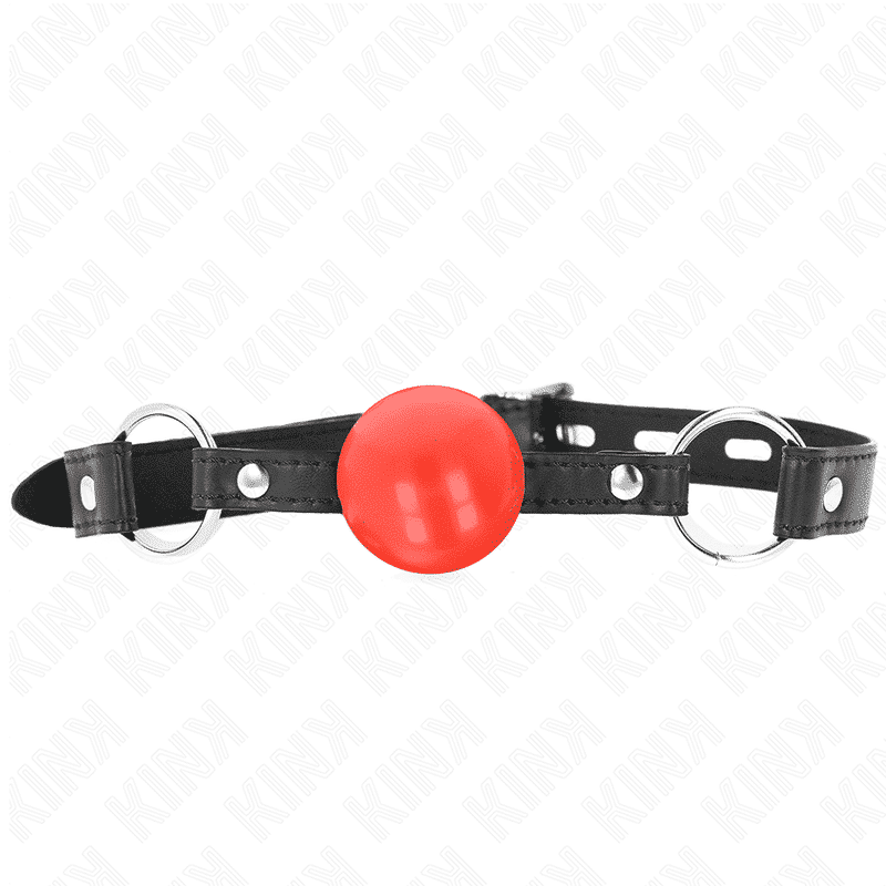 Kink Red TPE Ball Gag 4cm Kink Red TPE Ball Gag 4cm