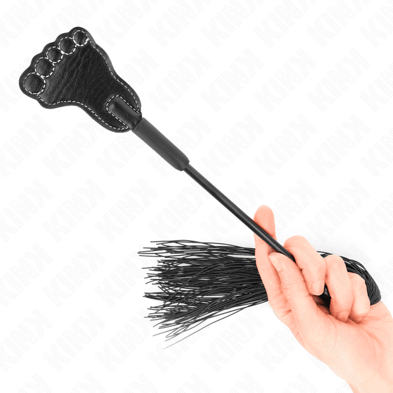 Kink - Chicote Borla 31cm em Forma de Pé Kink - Chicote Borla 31cm em Forma de Pé