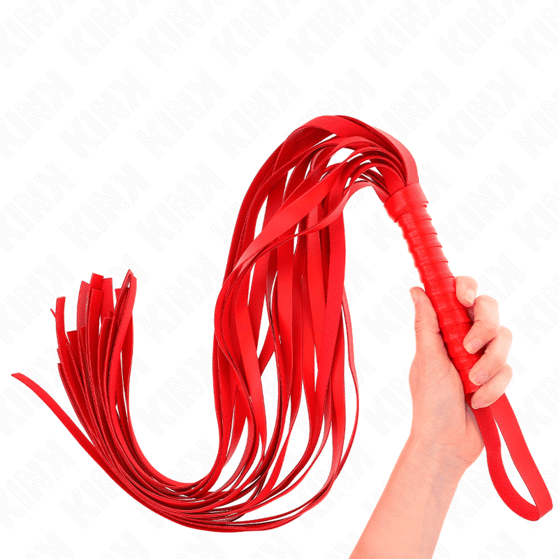 Kink - Chicote Vermelho 70cm Cabo Curto