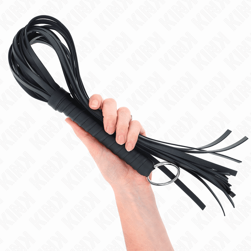 Kink Chicote de Couro 65cm com Anel Kink Chicote de Couro 65cm com Anel