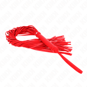 Kink - Chicote de PVC macio vermelho 70cm