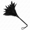 Kink - Chicote em Chifre com Penas de Frango 36cm