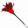 Kink - Chifre Vermelho 36cm de Penas de Frango