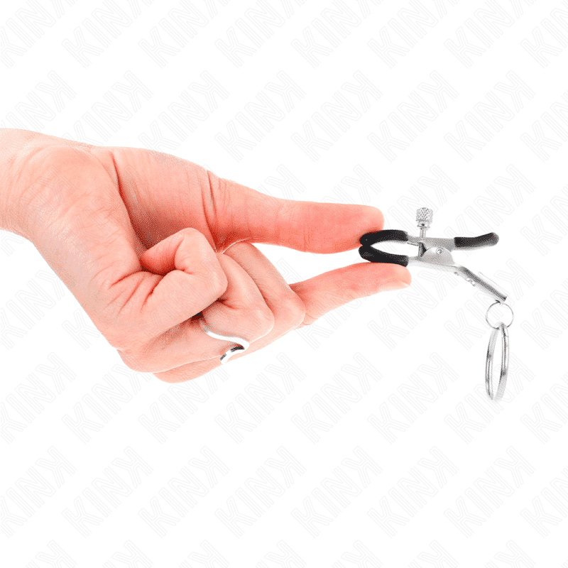 Kink - Clamp de Mamilo com Anel 6cm Kink - Clamp de Mamilo com Anel 6cm