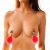 Kink Red Feather Nipple Teaser 7cm