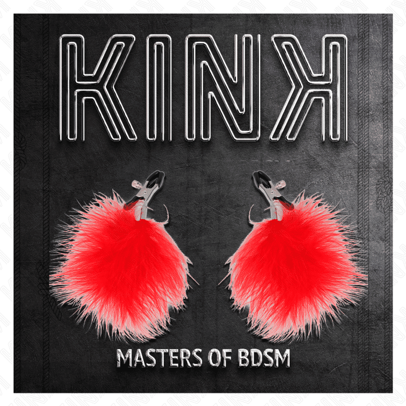 Kink Red Feather Nipple Teaser 7cm Kink Red Feather Nipple Teaser 7cm