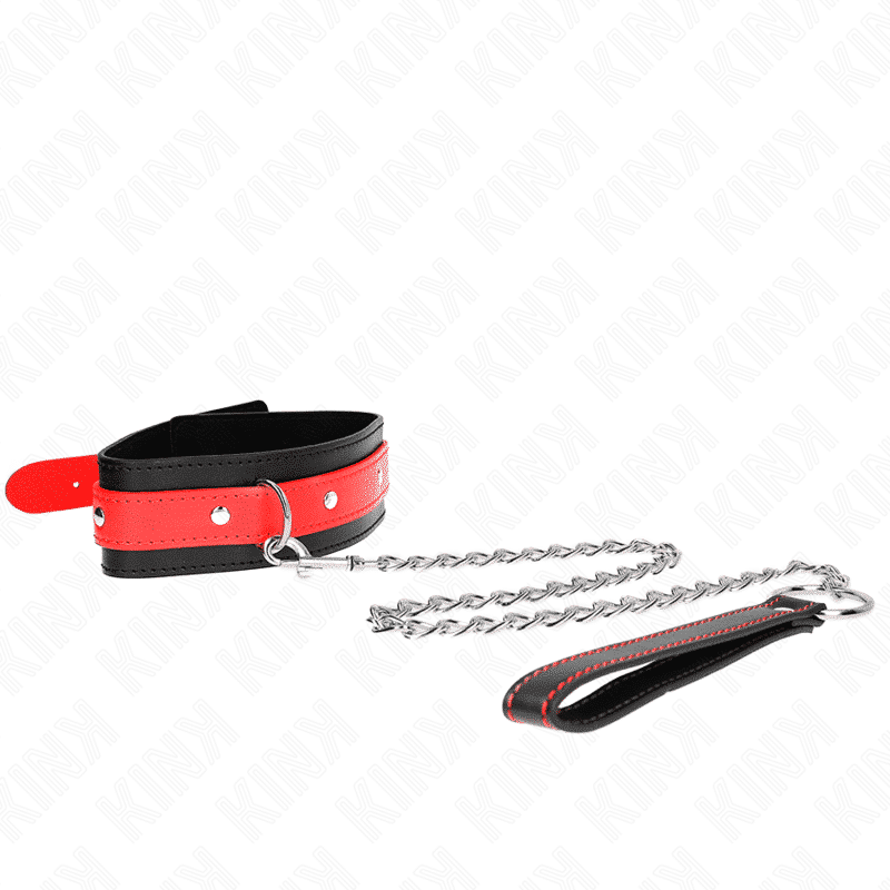 Kink Red Strap Choker 65cm Adjustable Size Kink Red Strap Choker 65cm Adjustable Size