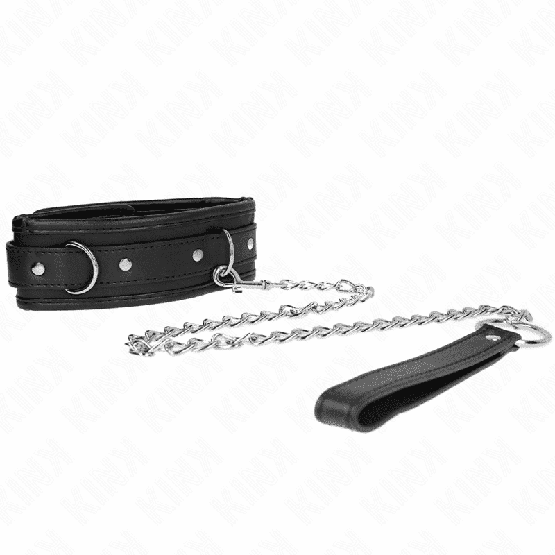 Kink - Coleira Básica com Trela 65cm Kink - Coleira Básica com Trela 65cm