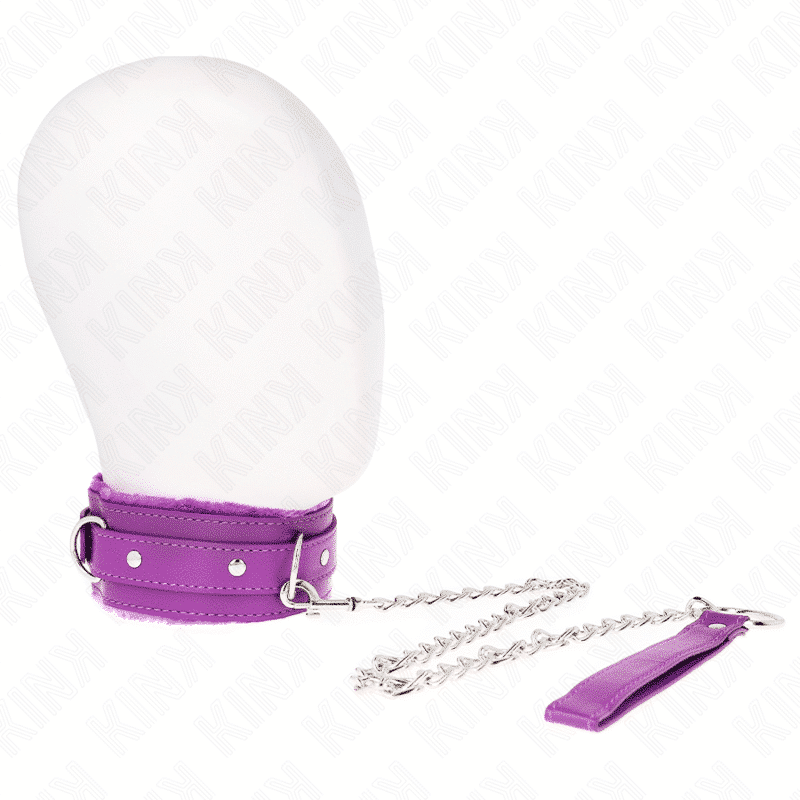 Kink - Coleira Restritiva com Trela 65cm Roxo Kink - Coleira Restritiva com Trela 65cm Roxo