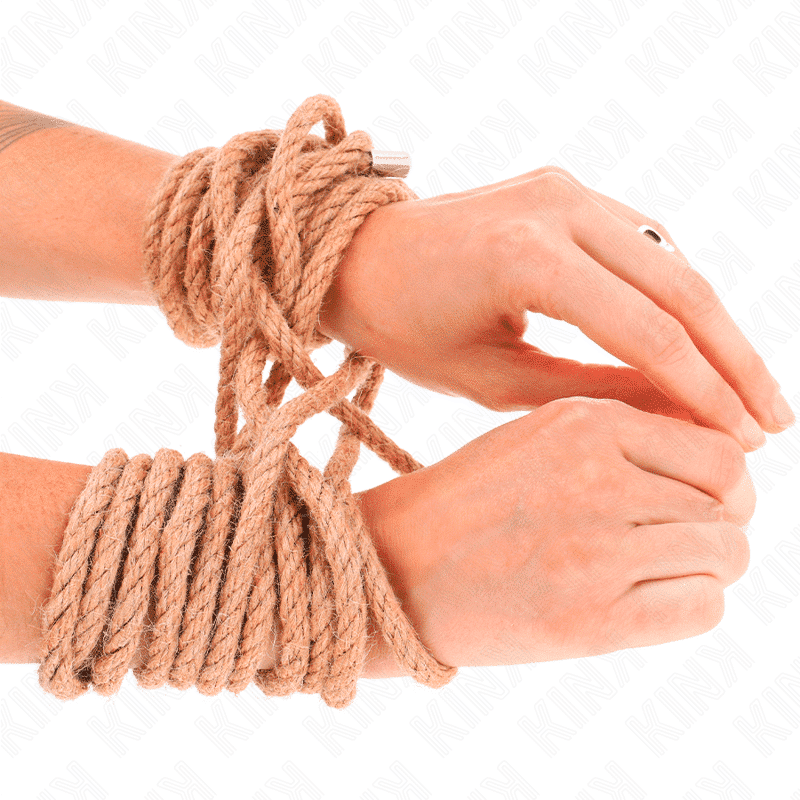 Kink - 10 Meter Hemp Rope Featuring Metal Head Kink - 10 Meter Hemp Rope Featuring Metal Head