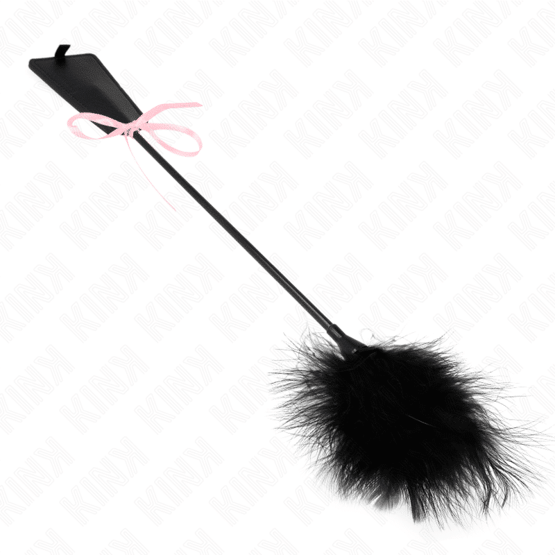 Kink Flogger with Feather Teaser 49cm Kink Flogger with Feather Teaser 49cm