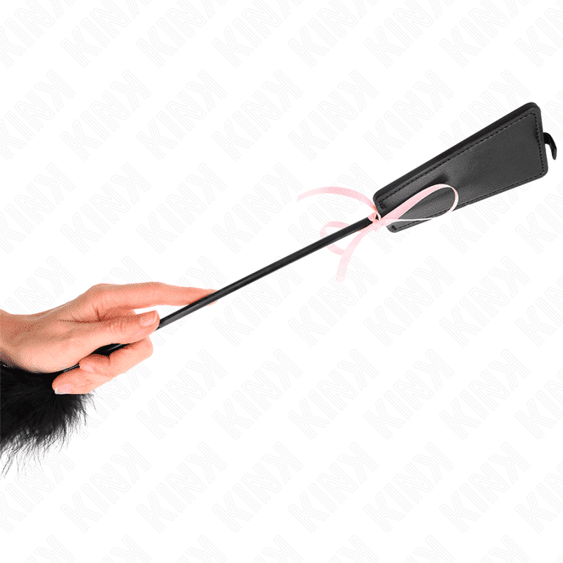 Kink Flogger with Feather Teaser 49cm Kink Flogger with Feather Teaser 49cm