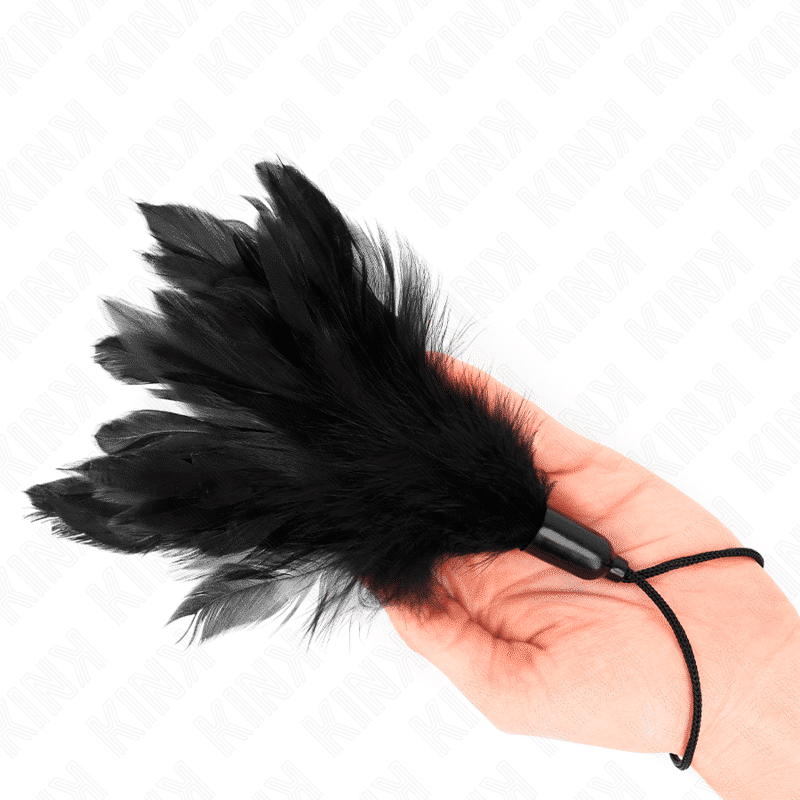 Kink Tickle Feathers Whip with Rope Grip Kink Tickle Feathers Whip with Rope Grip