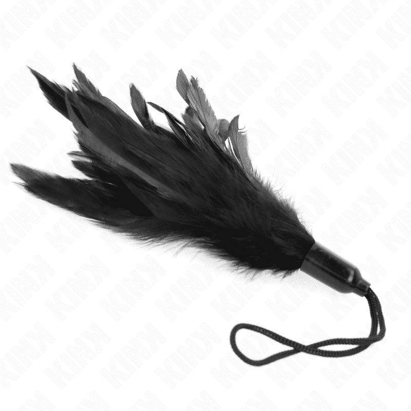 Kink Tickle Feathers Whip with Rope Grip Kink Tickle Feathers Whip with Rope Grip